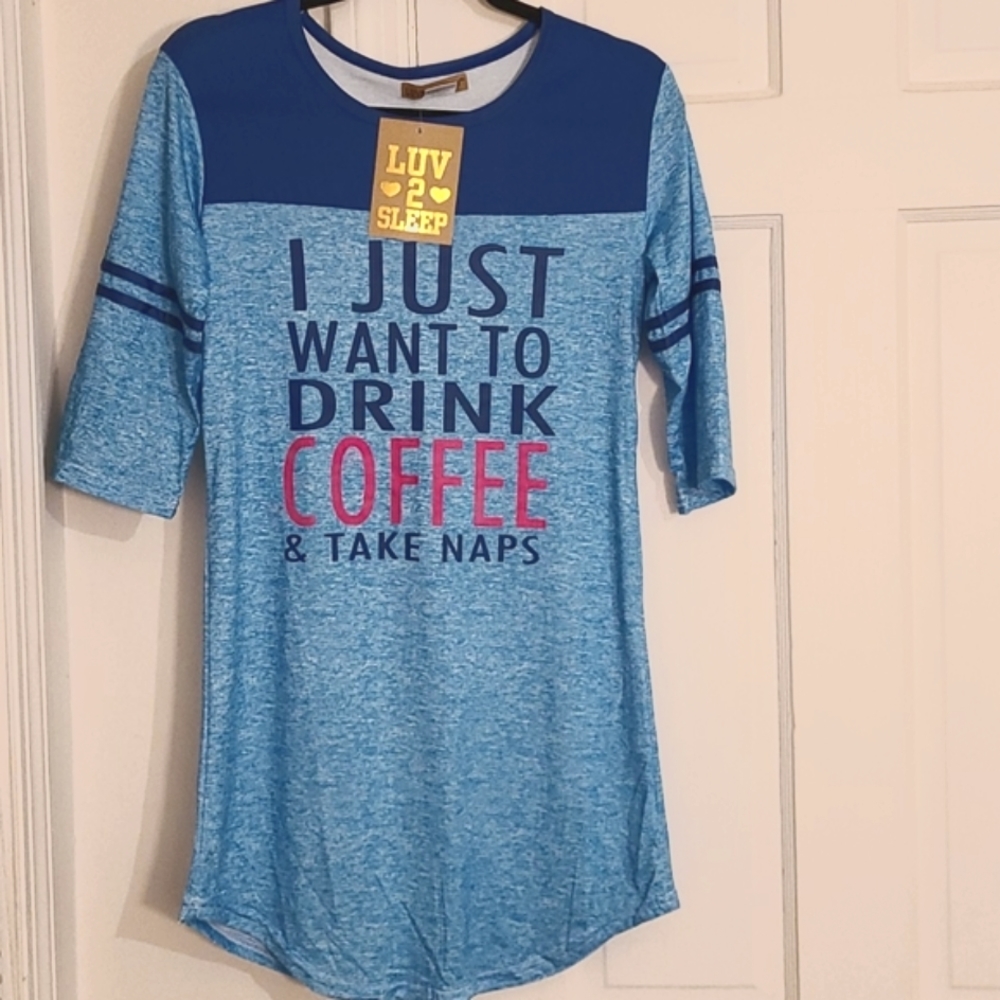 Luv to sleep long shirt
